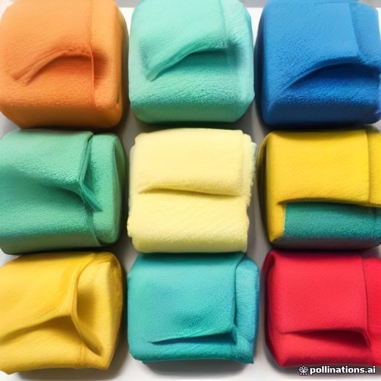 Khăn lau microfiber phân loại theo màu sắc