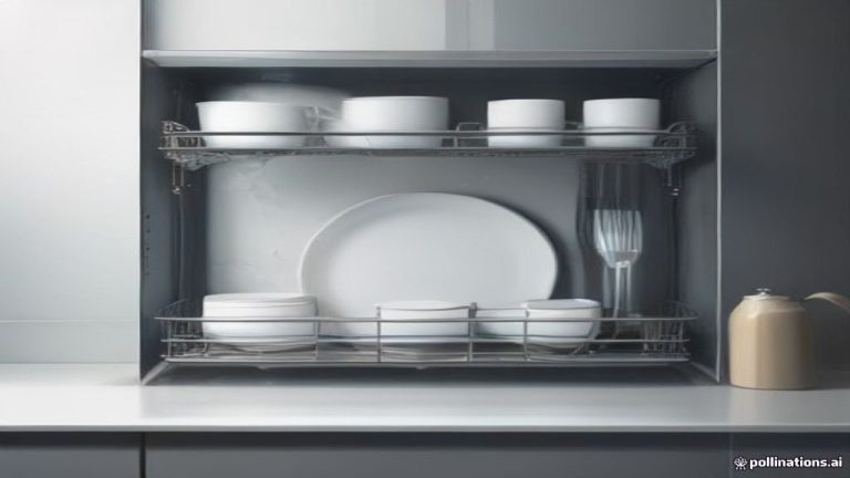Cách vệ sinh máy rửa bát gia đình
