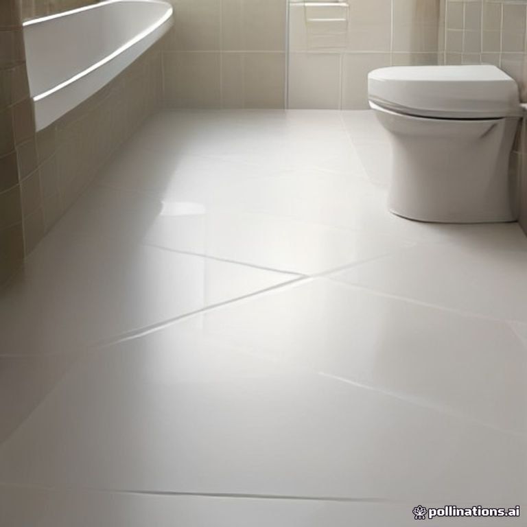 Cọ rửa sàn gạch và ron chỉ nhà vệ sinh