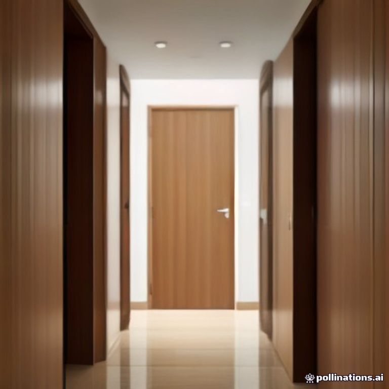 Hệ thống cửa gỗ thông phòng sạch sẽ