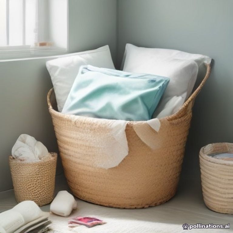 Dùng giỏ giấu đồ cấp tốc phòng khách