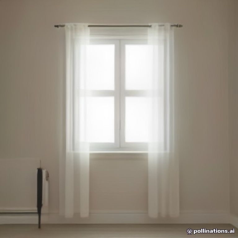 Con lăn dính bụi làm sạch rèm cửa