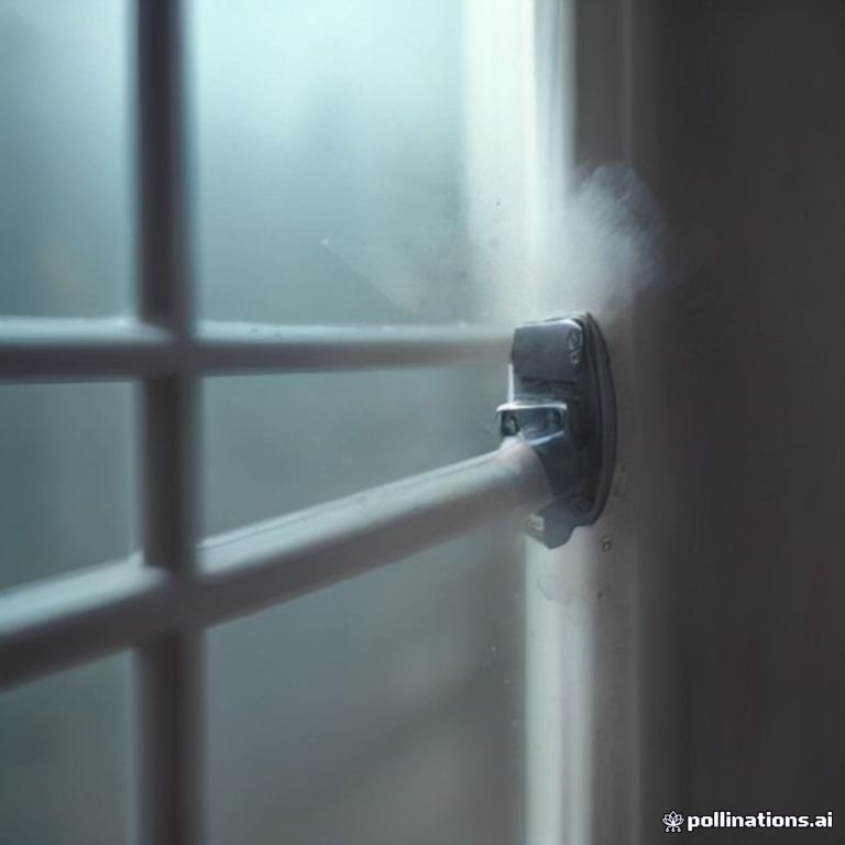 Làm sạch khe cửa sổ bám bụi bẩn