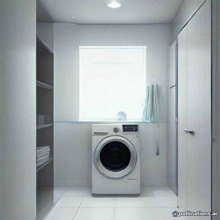 Lồng giặt sạch tinh tươm sau khi dùng bột tẩy