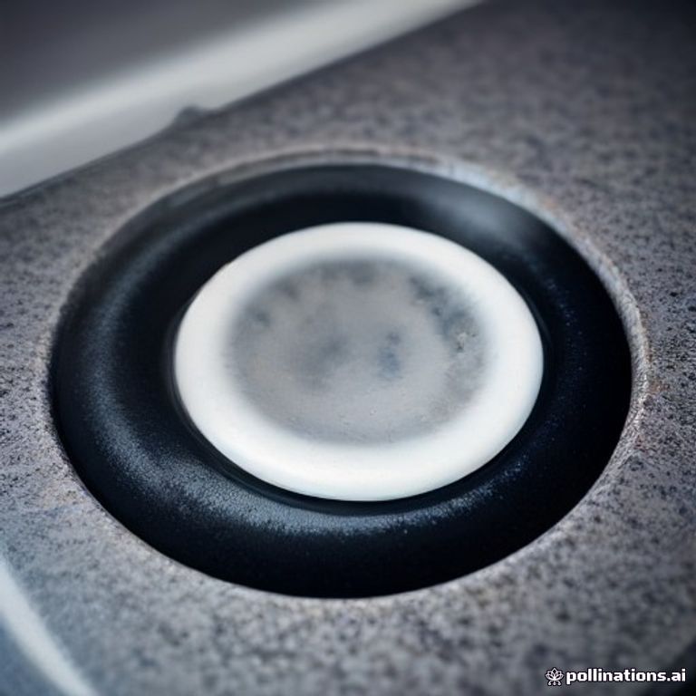 Vết ố nước chè và dầu mỡ ngấm vào mặt đá granite
