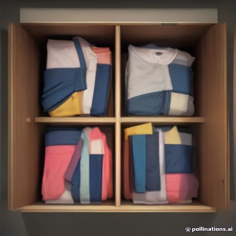Phương pháp gấp quần áo đứng kiểu KonMari
