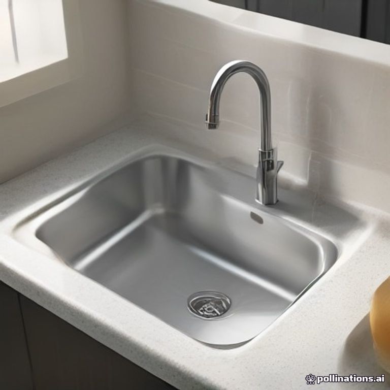 Giữ bồn rửa chén luôn sáng bóng mỗi tối