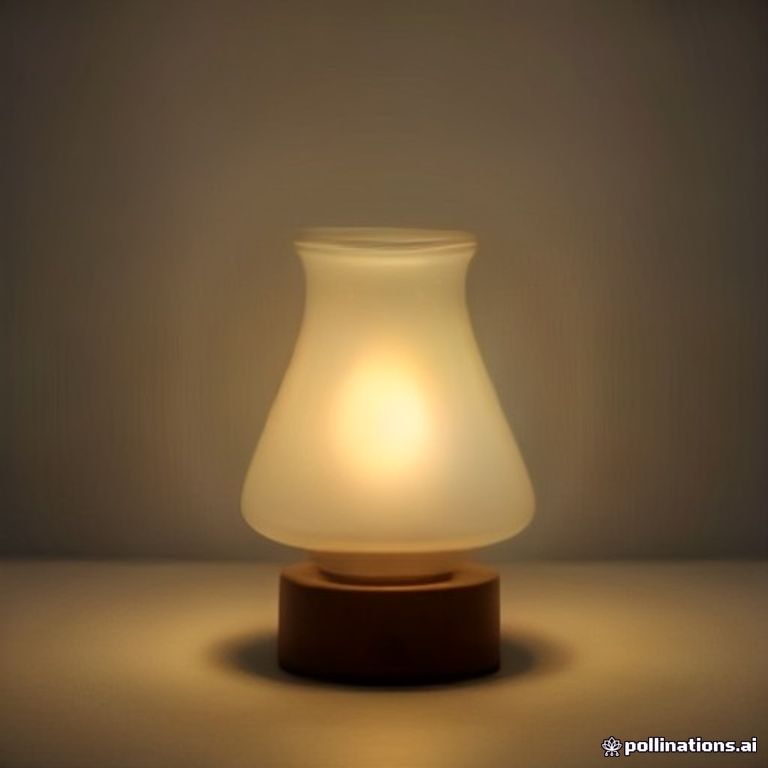 Nhỏ giọt dầu gió lên thành đèn ngủ