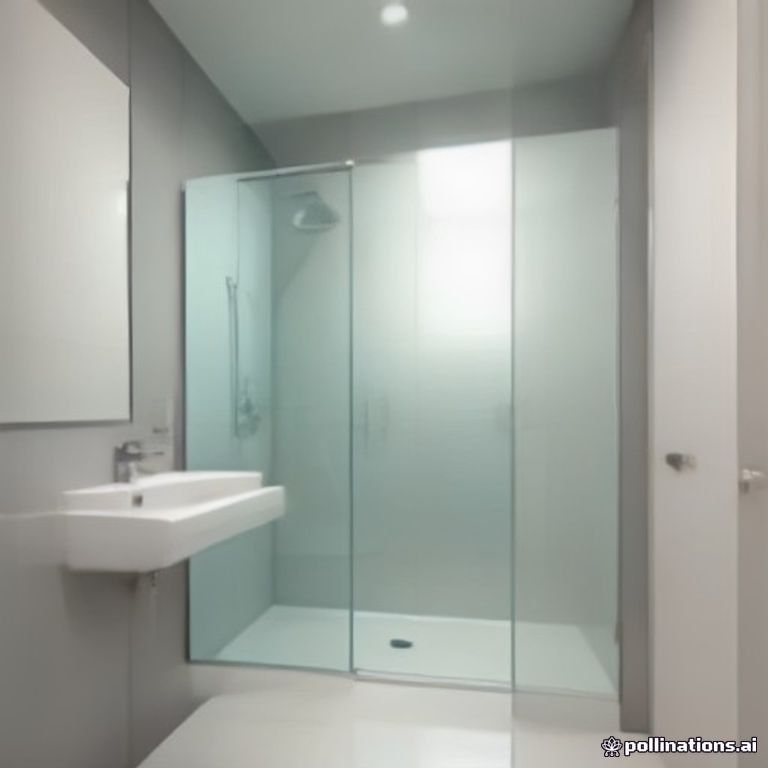 Nhà tắm sạch bóng khô ráo không còn bóng côn trùng
