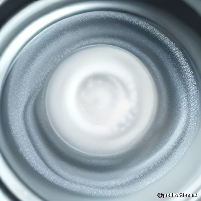 Sục rửa lồng giặt bằng baking soda và giấm