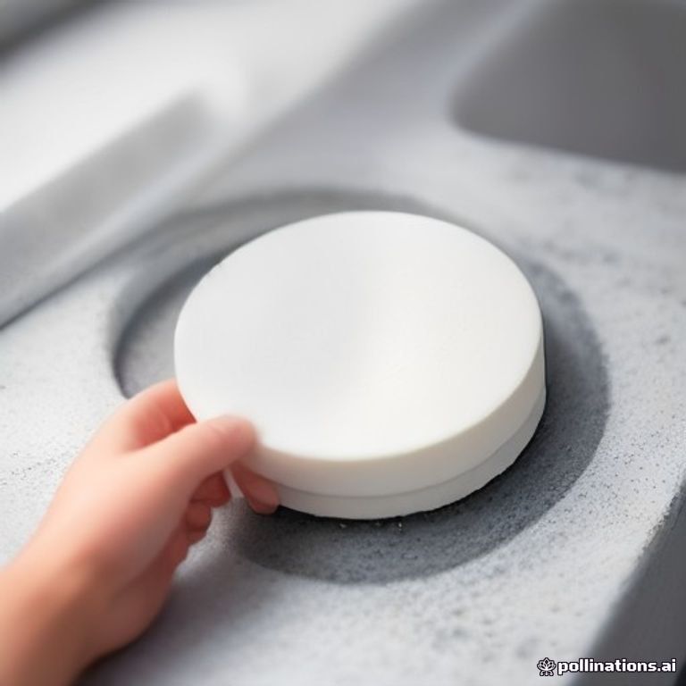 Thoa kem đánh bóng chuyên dụng lên mặt đá granite