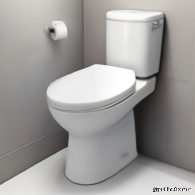 Cọ rửa bồn cầu sạch vết ố vàng