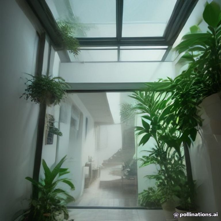 Vệ sinh khu vực giếng trời nhà phố thoáng đãng